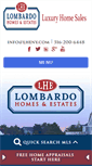 Mobile Screenshot of lombardohomesandestates.com